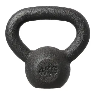 HMS - Öntöttvas kettlebell KZG04 4 kg, fekete