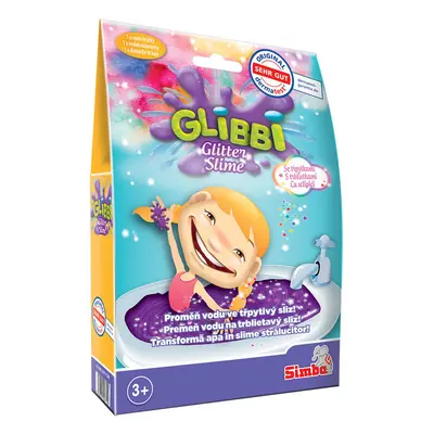 SIMBA - Glibbi Glitter Slime csillogó lila