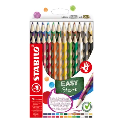 STABILO - Zsírkréták EASYcolors jobbkezesek számára - 24 db set