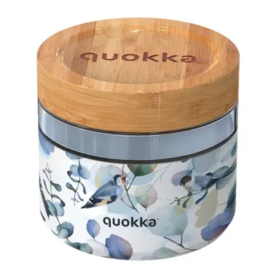 QUOKKA - Üveg ételhordó KÉK TERMÉSZET, 820ml, 40130