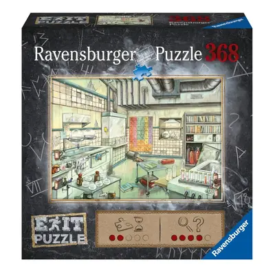 RAVENSBURGER - Exit Puzzle: Laboratóriumok 368 darabos puzzle