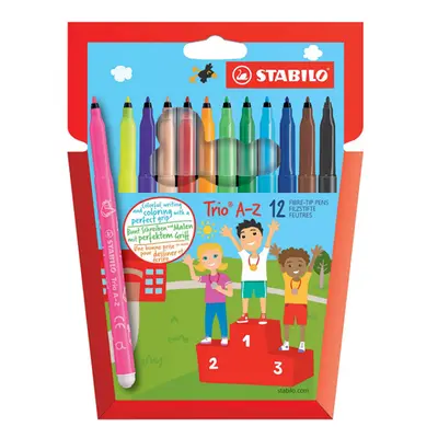 STABILO - Markers Trio A-Z 12 db