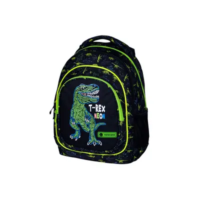 ASTRA - ASTRABAG Iskolai hátizsák első osztályosoknak T-REX NEON, AB330, 502023064