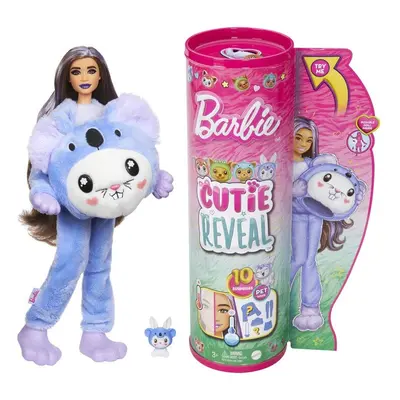 MATTEL - Barbie Cutie Reveal Barbie Jelmezben - Nyuszi Lilában Koala jelmezek