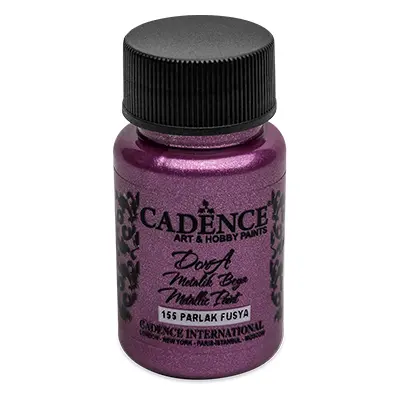 CADENCE - Akrilfesték Cadence D.Metalic, fukszia, 50 ml