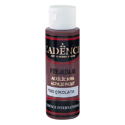 CADENCE - Prémium akrilfesték, barna, 70 ml