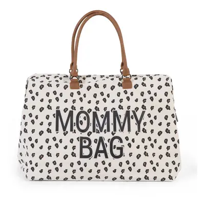 CHILDHOME - Pelenkázó táska Mommy Bag Canvas Leopard