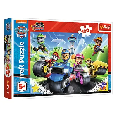 TREFL - Puzzle 100 - Mancs járőr motorokon / Viacom PAW Patrol