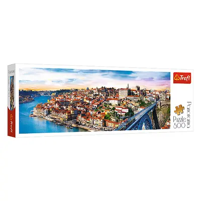 TREFL - Panoramic puzzle 500 - Porto, Portugália