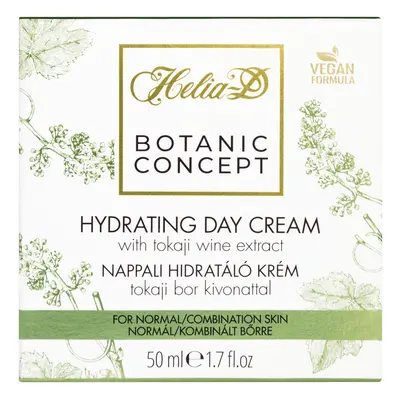 HELIA-D - Botanic Concept Nappali Hidratáló Krém Tokaji Bor Kivonattal Normál / Kombinált Bőrre 