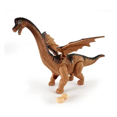 MAC TOYS - Elemmel működő dinoszaurusz, tojást tojik