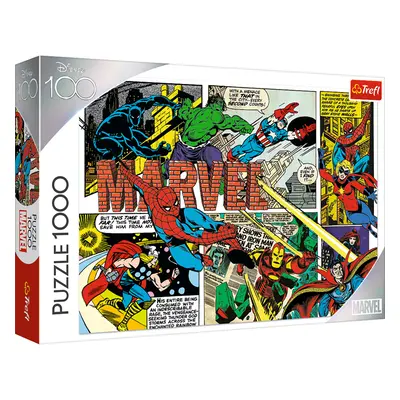 TREFL - Puzzle 1000 – Invincible Avengers / Disney 100