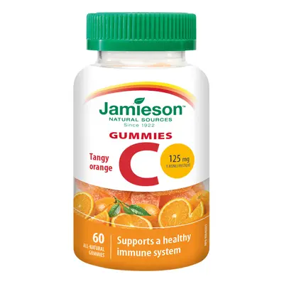 JAMIESON - C-vitamin Gummies zselatinos cukorkák narancs ízzel 60 pas.