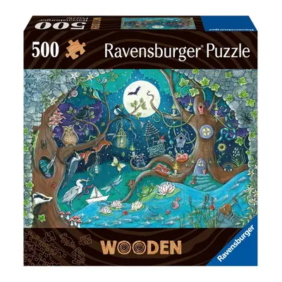 RAVENSBURGER - Fapuzzle elvarázsolt erdő 500 darab