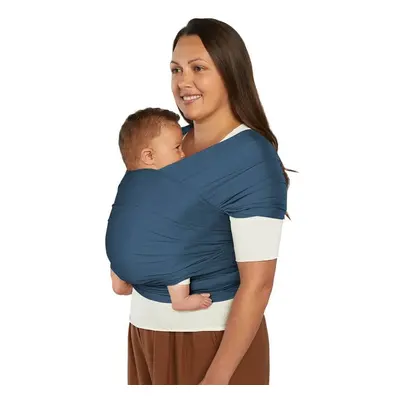 ERGOBABY - SÁL/Aura Sustainably Sourced Mesh Baby Wrap - Twilight Navy