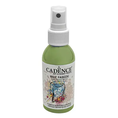 CADENCE - Textil spray festék, sárga-zöld, 100ml