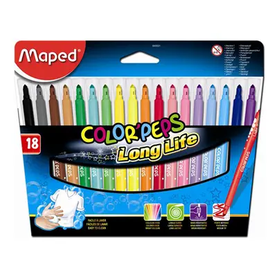 MAPED - "COLOR`PEPS" jelölők, 18 db