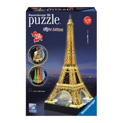 RAVENSBURGER - Eiffel-torony (éjszakai kiadás) 3D 216D