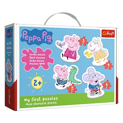 TREFL - Baby puzzle - Peppa Pig 4v1