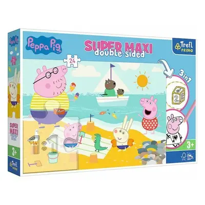 TREFL - Hit Puzzle 24 SUPER MAXI - Peppa Pig