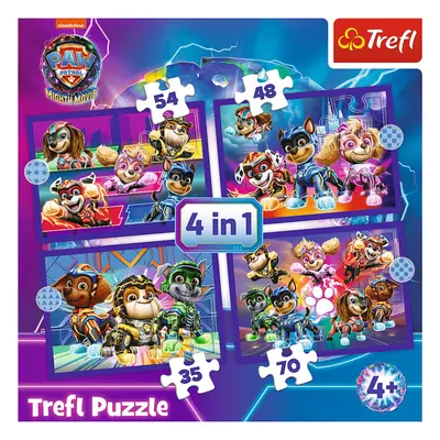 TREFL - Hit Puzzle 4v1 – Hősök mentése / Továbbiak PAW PATROL: THE MIGHTY MOVIE 2023