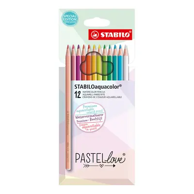 STABILO - STABILO Pastel Love akvarellceruza - 12 darabos készlet