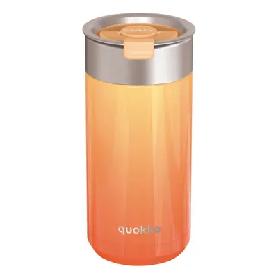 QUOKKA - Boost, Rozsdamentes acél termo bögre szitával APRICOT ORANGE, 400ml, 40081