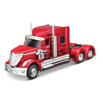 MAISTO - Design Custom Rigs, International Lone Star, metal piros, 1:64