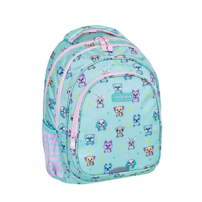 ASTRA - Iskolai hátizsák AstraBAG PUPPIE'S WORLD, AB300, 502024081