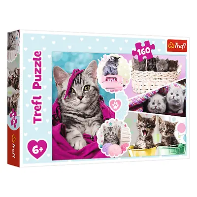 TREFL - Puzzle 160 - Imádnivaló cicák