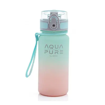 ASTRA - Egészséges palack AQUA PURE 400 ml - pink/mint, 511023002