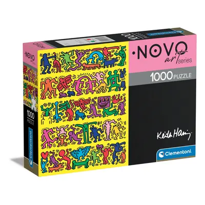 CLEMENTONI - Puzzle 1000 alkatrészek – Art NOVO - Keith Haring