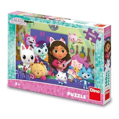 DINO - Gaby és a zene 100 Xl puzzle