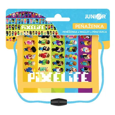 JUNIOR - Gyermek textil pénztárca S7 - Pixelife