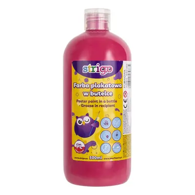 STRIGO - Tempera festék 500ml rubin