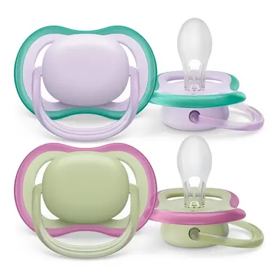 PHILIPS AVENT - Cumi Ultra air semleges 0-6hónap Lány lila 2db