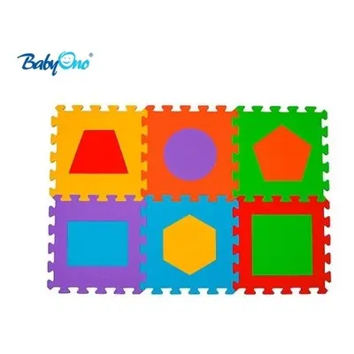 BABYONO - Hab puzzle - Formák - 6 db