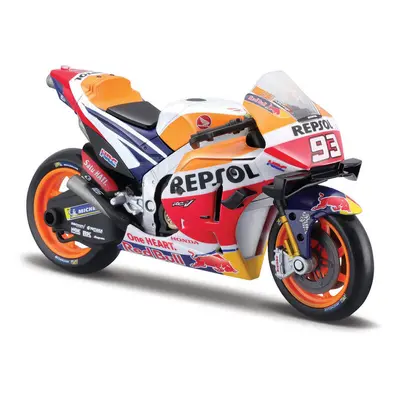 MAISTO – Motorkerékpár, Repsol Honda Team 2021, (#93 MARC MARQUEZ), 1:18