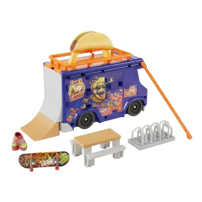 MATTEL - Hot wheelittle Smoby skates fingerboard taco truck