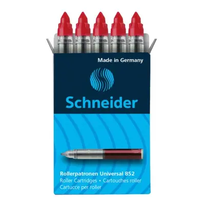 SCHNEIDER - Utántöltés a rolleryCartridge 852 0,6 mm/5 db - piros