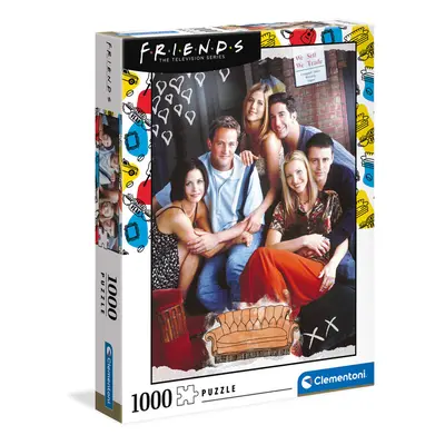 CLEMENTONI - Puzzle 1000 alkatrészek – Friends