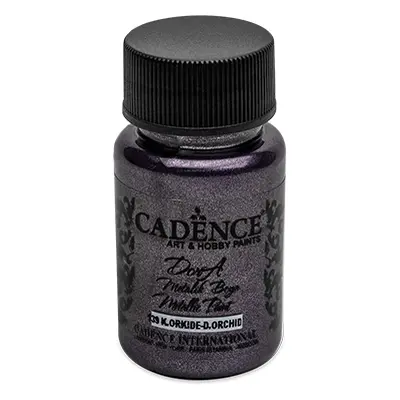 CADENCE - Akrilfesték Cadence D.Metalic, sötétlila, 50ml