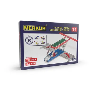 MERKUR - 014 Repülőgép, 130 alkatrész, 10 modell