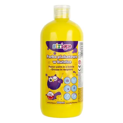 STRIGO - Tempera festék 500ml sárga