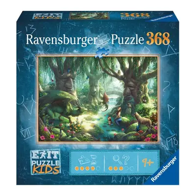 RAVENSBURGER - Exit Kids Puzzle: A varázslatos erdőben 368 darab