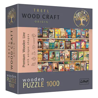 TREFL - Wooden puzzle 1000 - Világ útikalauzok