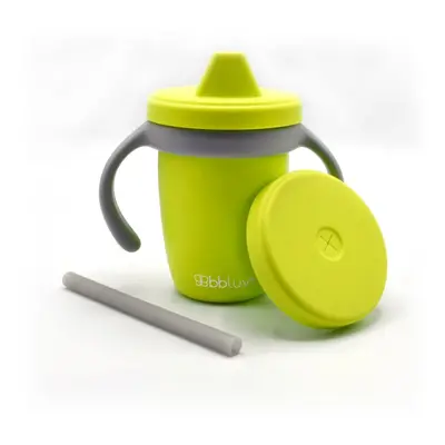 BBLÜV - Küp Sippy Cup Szilikon Csésze Lime