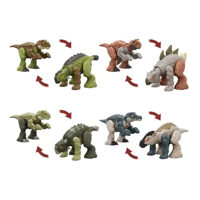 MATTEL - Jurasic World dinoszaurusz átalakító tojás 2 az 1-ben, Mix termékek