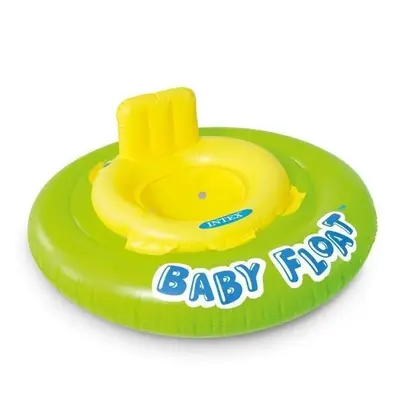 INTEX - Felfújható vízi ülés Baby float 76 cm narancssárga