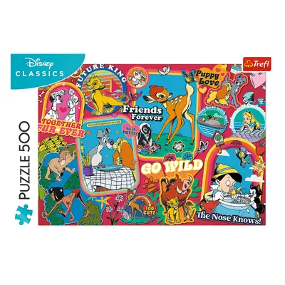 TREFL - Puzzle 500 - Disney: Az évek során / Disney